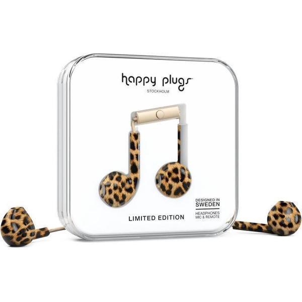 Happy Plugs Hoofdtelefoon Earbud Plus Leopard