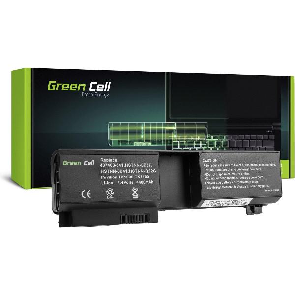 Batterij voor HP Pavilion TX1000 TX2000 TX2500 / 7,4V 4400mAh