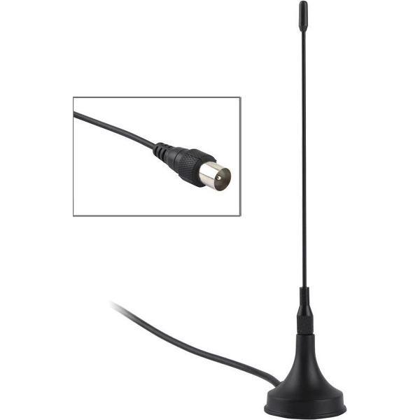 Let op type!! 1.5dBi DVB-T Antenne (Gebruik voor S-TT-0019 S-TT-0023 S-TT-0024)(zwart)