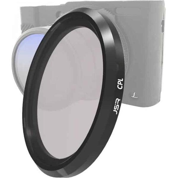 JSR CPL Lensfilter voor Panasonic LUMIX LX10
