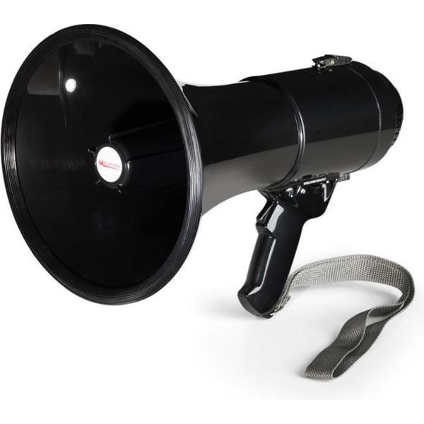 60W Megafoon MEGA060 600m zwart