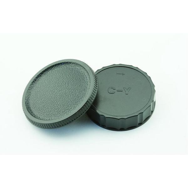 Achterdop+Bodydop (2 stuk): Contax Yashica CY camera lens
