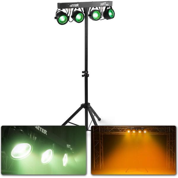 MAX PartyBar11 Set 4 x COB Par 20W