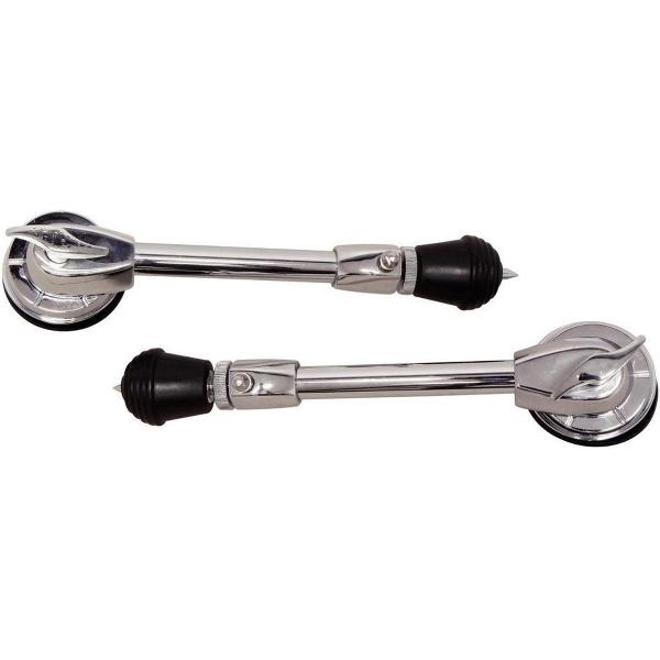 basDrum voet Chrome, Paar