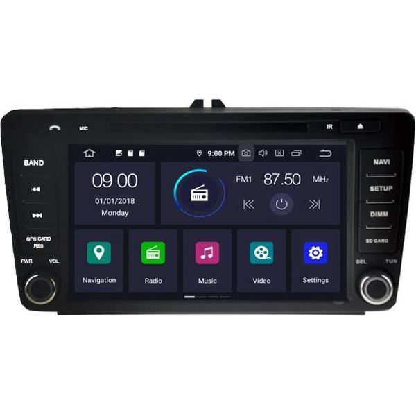 Skoda Android 10.0 Navigatie voor Skoda Octavia en Yeti