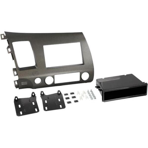 2-DIN paneel Honda Civic Hybrid 04/2006-2010 antracite
