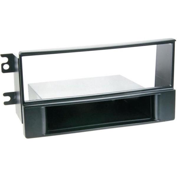 1-DIN Paneel met aflegbakje. Kia Sportage 2008 > Kleur: Zwart