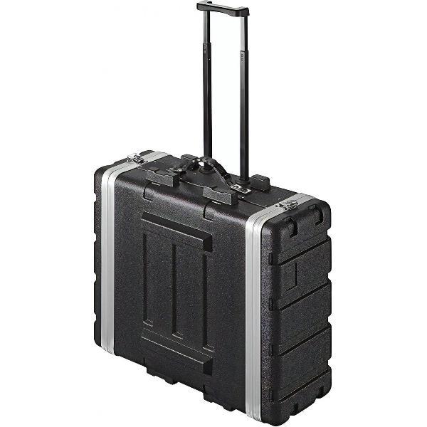 Proplus Flightcase Trolley 19 Inch Abs 42 Cm 4u Zwart
