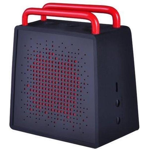 Antec SPzero Bluetooth Speaker - Waterbestendig - Zwart/Rood