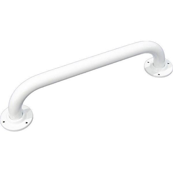 Budget wandbeugel 45 cm staal wit diameter 35 mm