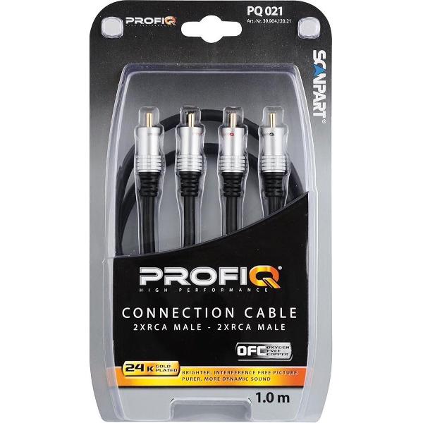 ProfiQ Pq021 2tulp(m)-(m) 1.0m