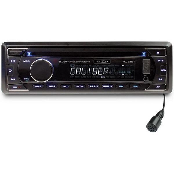 Caliber RCD231BT - Autoradio met FM radio en bluetooth - Zwart