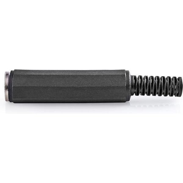 Nedis CAVC23910BK Jack-stereoconnector 6,35 Mm Female 25 Stuks Zwart