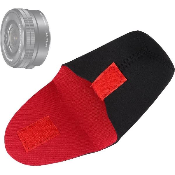 SLR Camera Lens Pakket Verdikking Schokbestendig Neopreen Lens Opbergtas Kleverige Aftrek, Diameter: 60mm, Hoogte: 80mm