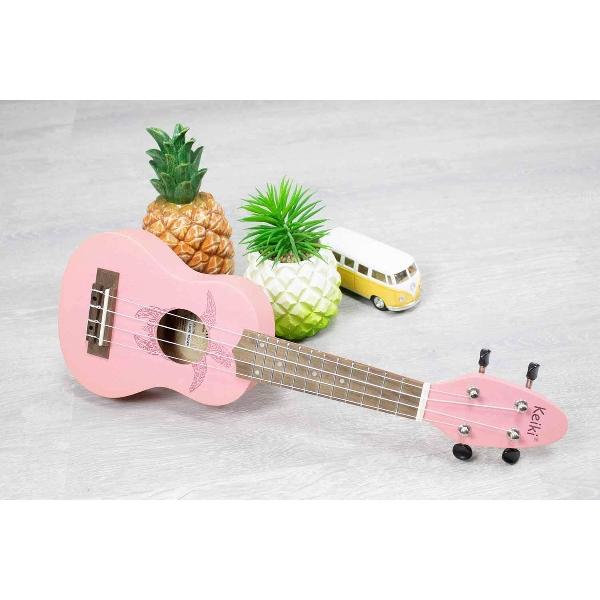 Ortega Keiki ukelele Roze (Pink)