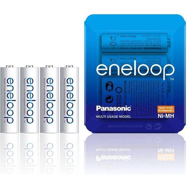 Panasonic eneloop HR06 Storage Oplaadbare AA batterij (penlite) NiMH 1900 mAh 1.2 V 4 stuk(s)