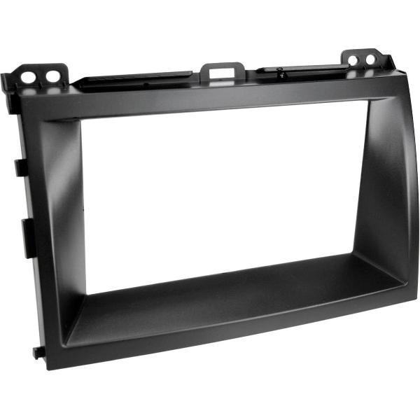2-DIN Paneel Toyota Land Cruiser - Lexus GX470 2002-2009 Kleur: Zwart