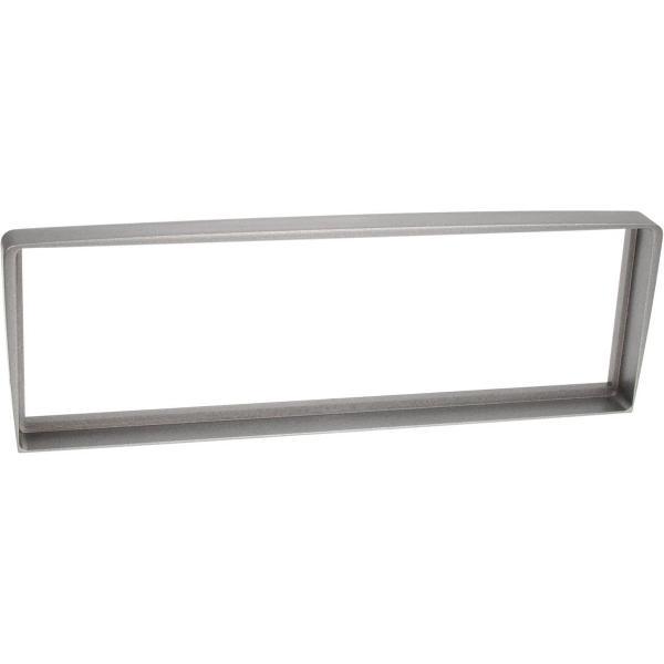 1-DIN Paneel Alfa Romeo 156(Type 932 facelift)1997-2006 / GT (Crosswagon Q4) 2004-2007 Kleur: Zilver