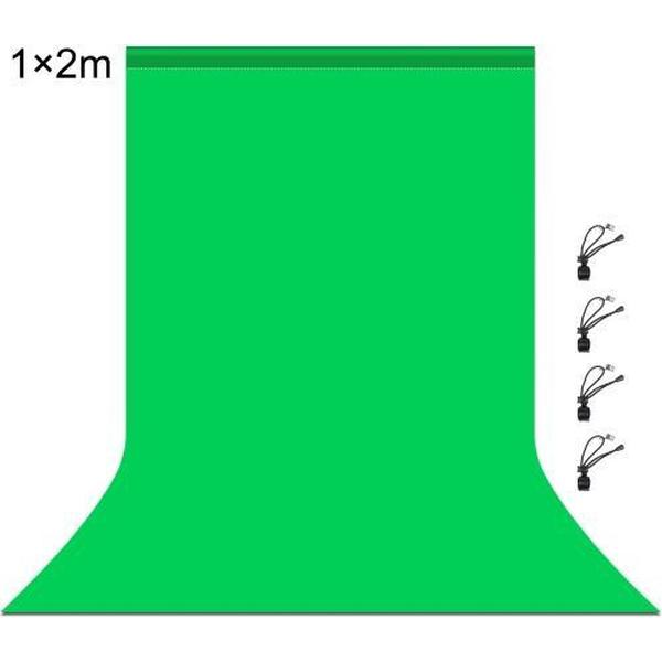PULUZ 1m x 2m Fotografie Achtergrond 120g Dikte Fotostudio Achtergrond Doek Achtergrond (Groen)
