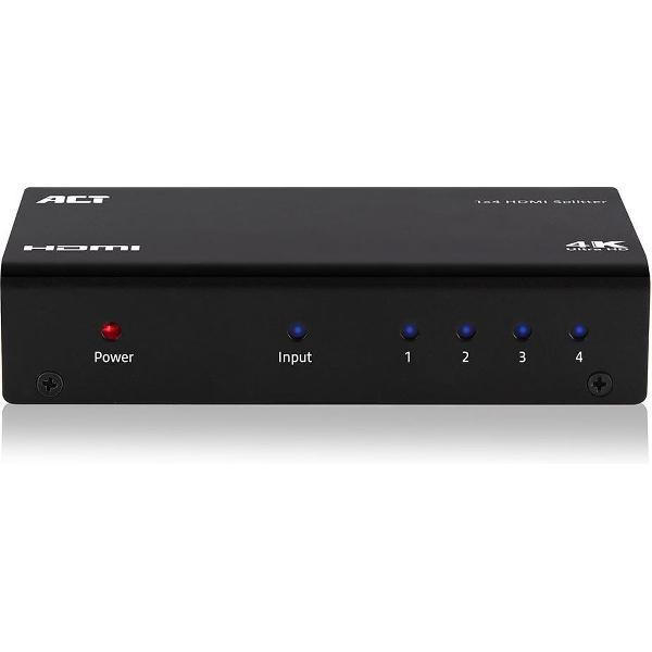 ACT AC7830 HDMI Splitter via HDMI kabel