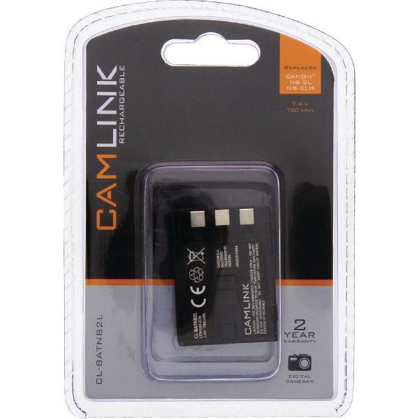 CamLink CL-BATNB2L batterij voor camera's/camcorders Lithium-Ion (Li-Ion) 780 mAh