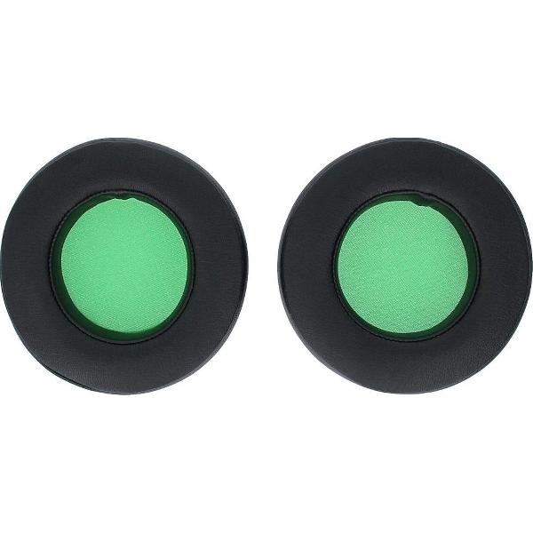Oorkussens zwart / groen voor de Razer Kraken Pro V2