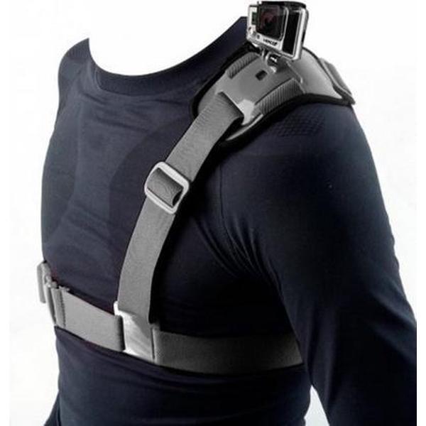 Schouderband voor GoPro Hero 1, 2, 3, 4 en SJ4000 Denver Actioncam Shouldermount / Schouderhouder