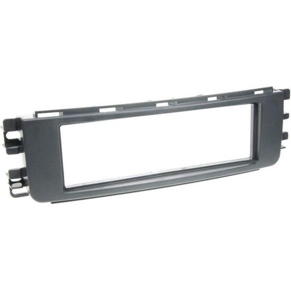 1-DIN Paneel Smart ForFour 2004 - 2006 Kleur: Zwart