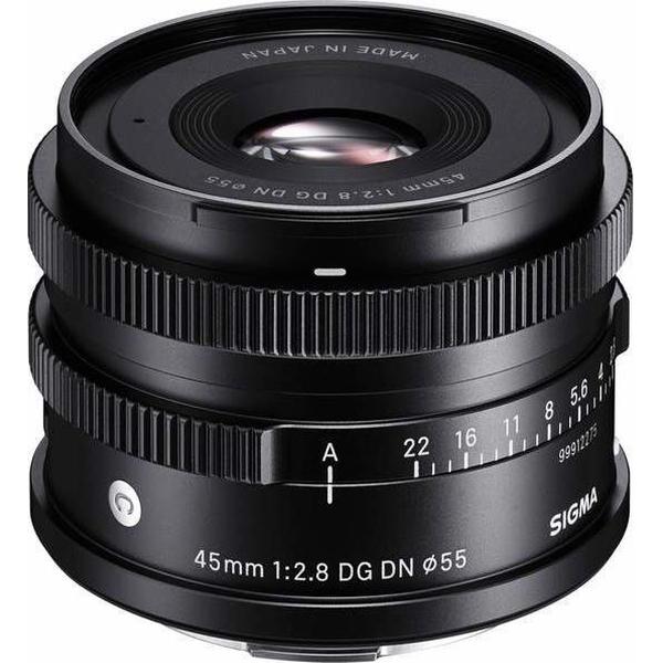 Sigma 45mm F2.8 DG DN MILC Standaardlens Zwart