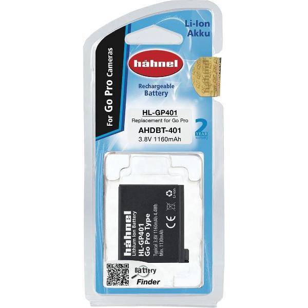 Hahnel HL-GP401 Li-Ion accu (GoPro AHBDT-401)