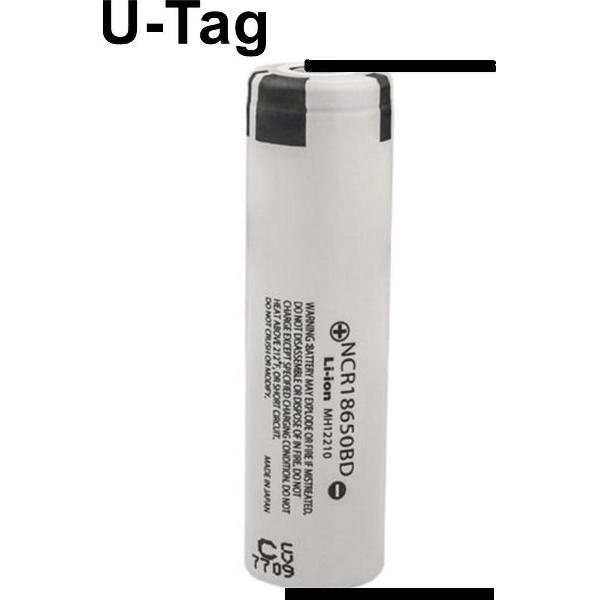 Panasonic 18650 NCR18650BD 10A 3.7V 3200mAh - Type - U-Soldeerlippen - 1 Stuk