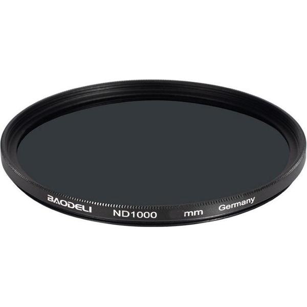 Baodeli 72mm ND1000 grijsfilter