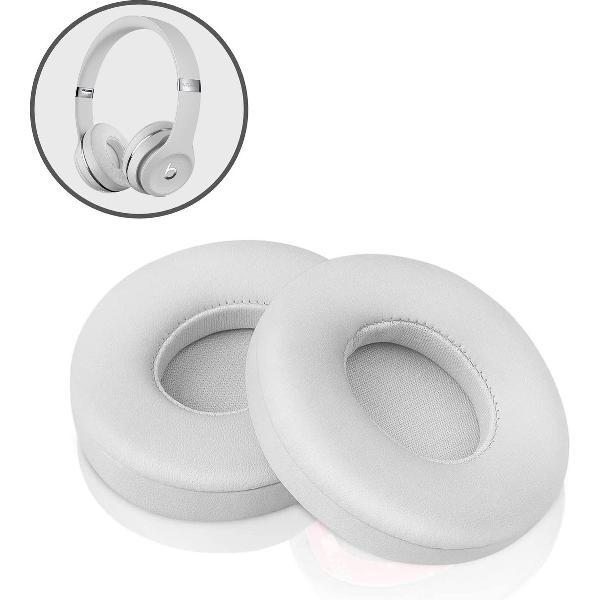 Oorkussens voor Beats By Dr. Dre Solo 2.0/3.0 wireless - Koptelefoon oorkussens voor Beats Solo wit