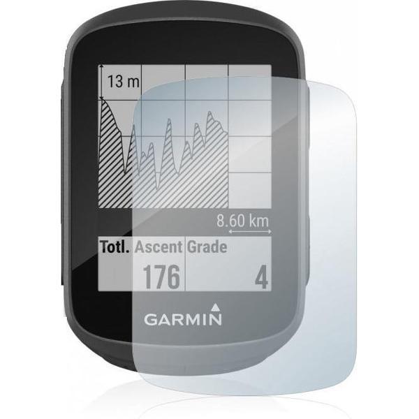 uwcamera® - Garmin Edge 130 Plus Heldere Screenprotector - type: Ultra-Clear