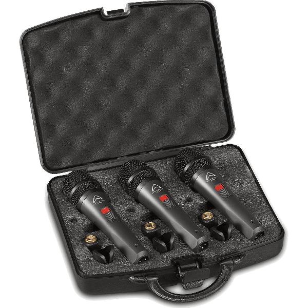 Wharfedale Pro Microfoon pack 3 Professionele Dynamische Microfoons