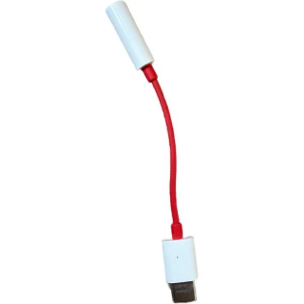 Oneplus - usb c naar aux - USB C naar jack (3,5mm) adapter - Originele