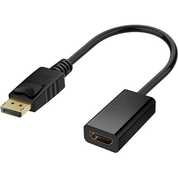 DisplayPort - HDMI adapter cable DisplayPort male Kabel - Displayport naar HDMI adapter