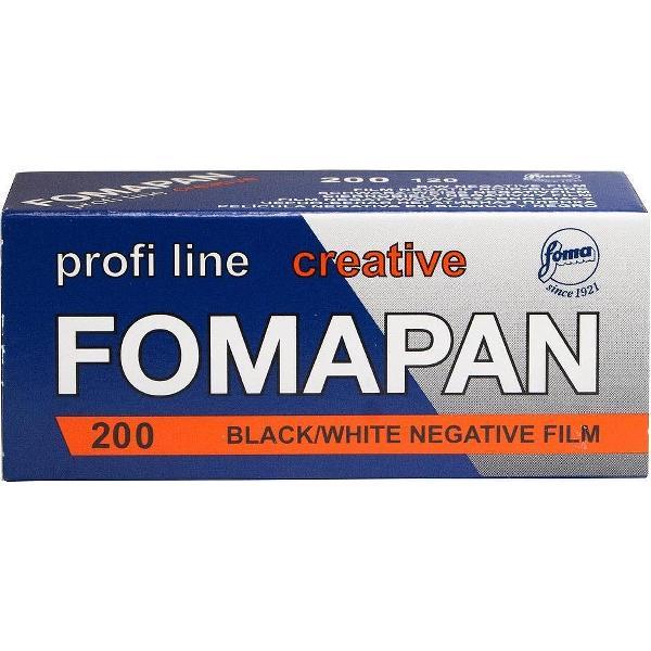 Fomapan Creative 200 Iso middenformaat filmrolletje - Zwart wit 120 film
