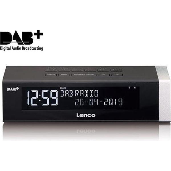 Lenco CR-630 - DAB+ Wekkerradio - Zwart