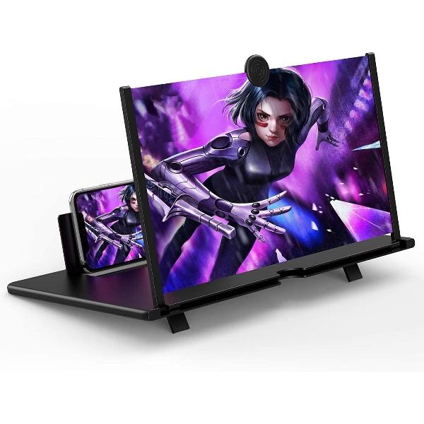 Vergrootglas voor Smartphone - Beeldscherm Vergroter HD - 3D schermvergroter voor Phone - Telefoon Vergrootglas - Schermvergroter - Thuis Bioscoop - Beeldschermvergroter - 3D - Scherm vergroter voor mobiele telefoon - projectieschermen