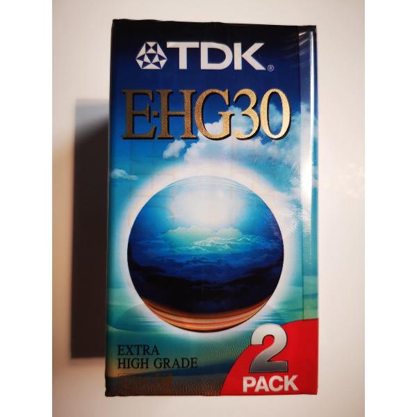 TDK E-HG30 cassettes 2-pack
