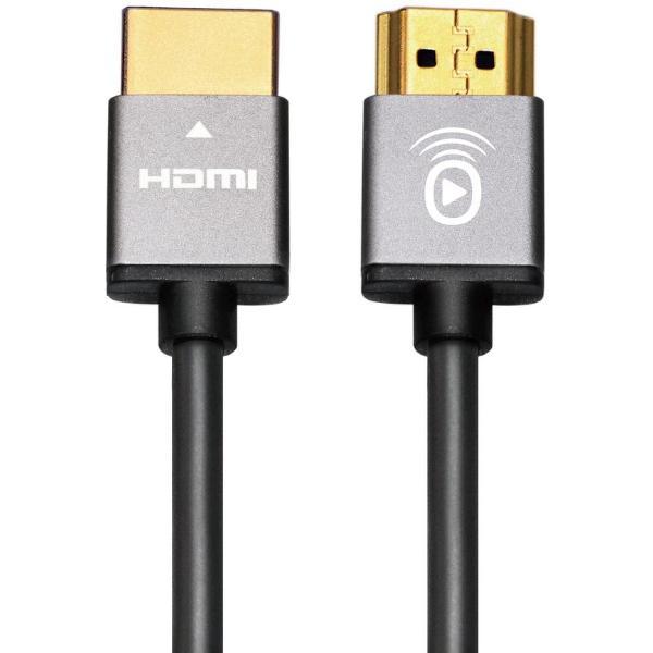 2.0 High Speed HDMI Kabel - Zwart - 1 Meter - 18GBPS - Dunne Kabel - Gold plated - HDMI naar HDMI