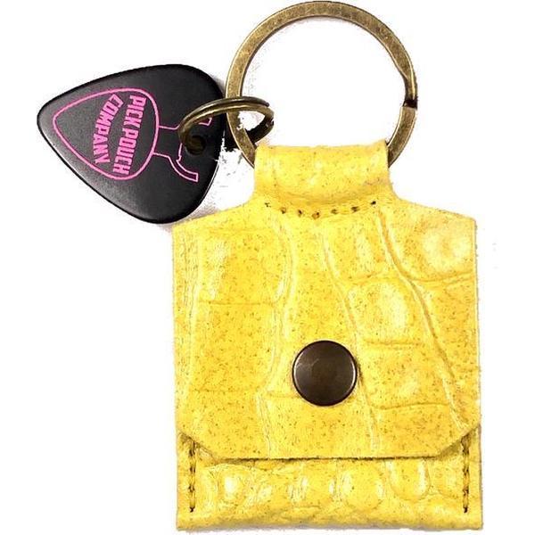 Pick Pouch - New York Yellow Croco
