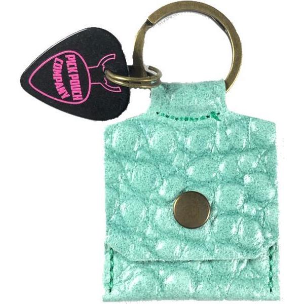 Pick Pouch - New York Jade Green Croco