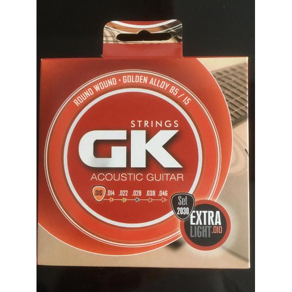 GK 2030, snaren voor akoestische gitaar 