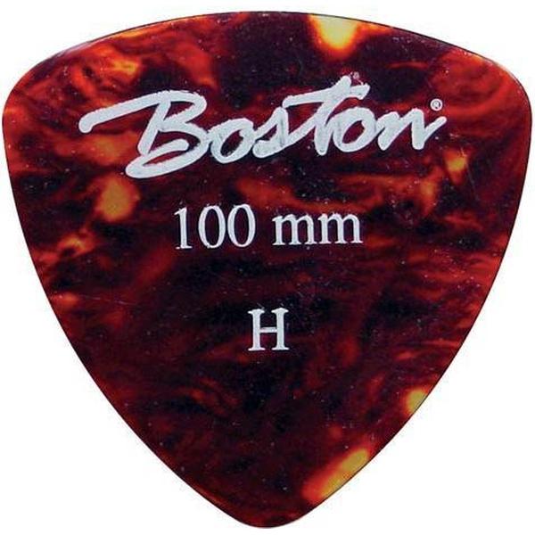 Boston Plectrum 1.00 mm celluloid tortoise PK-40-H Heavy p/s