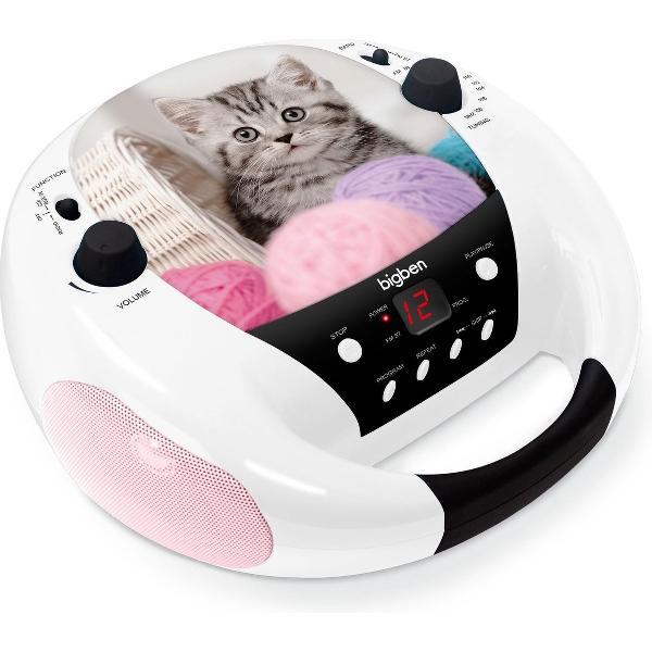 Bigben Draagbare Radio/CD-Speler - Kittens