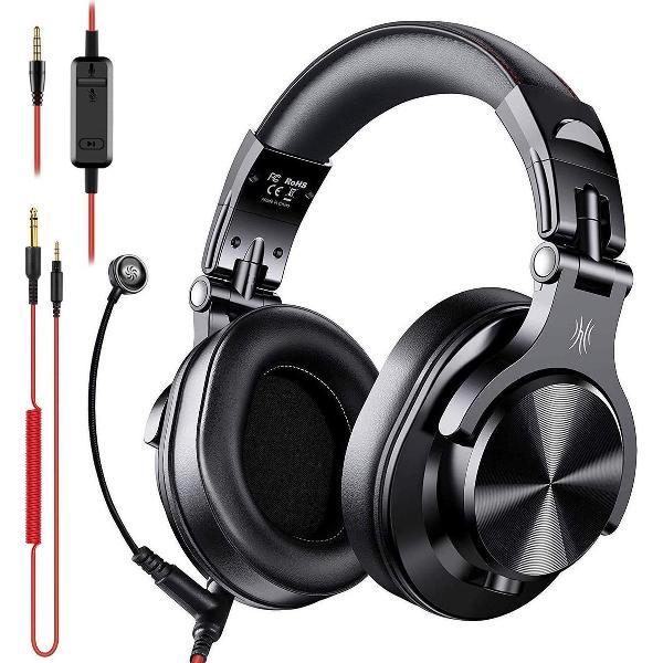 OneOdio A71 Fusion - Over-ear koptelefoon - hoofdtelefoon met micro - Gaming - PS4 - PC - XBOX - dj set - kop telefoon - professionele koptelefoon - muziek studio - dj set mengpaneel - dj Headphones - Gameheadset - Game - audiocall