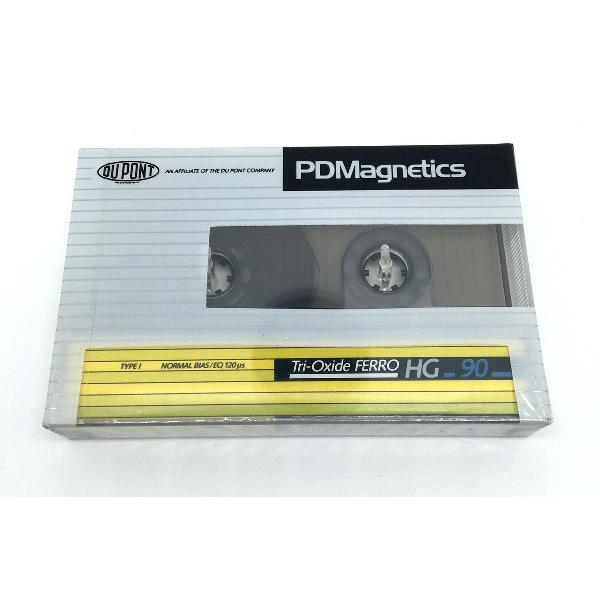 Audio Cassettebandje PDM Magnetics Tri-Oxide Ferro HG-90 Type I / jaar 1983 / Uiterst geschikt voor alle opnamedoeleinden / Sealed Blanco Cassettebandje / Cassettedeck / Walkman / PDM cassettebandje.