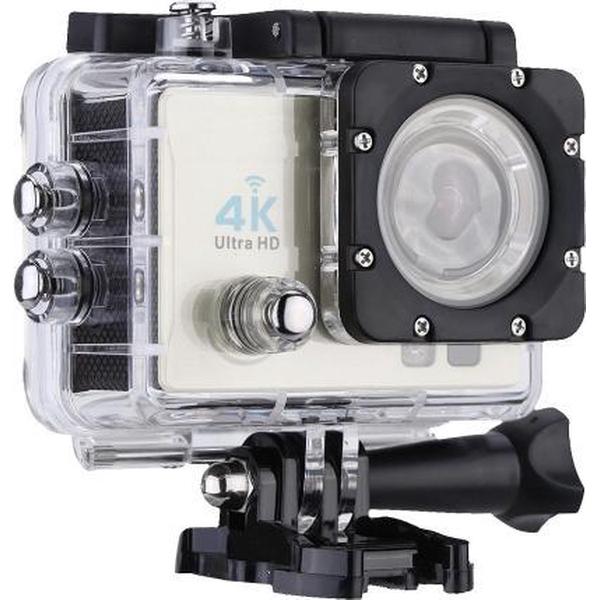 Q3H 2.0 inch scherm WiFi sport actiecamera camcorder met waterdichte behuizing, Allwinner V3, 170 graden groothoek (beige)